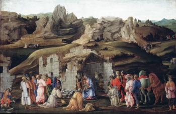 Filippino Lippi : The Adoration of the Magi III